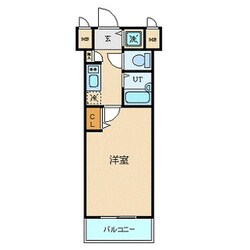 京王八王子駅 徒歩3分 6階の物件間取画像